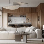 Custom Apartment Interiors Blending Functionality With Elegant Everyday Living Spaces
